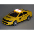 Taxi žaislinis automobilis su garsais ir šviesomis