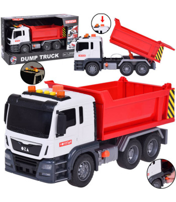 Statybinė Mašina Savivartis – Judantis Kėbulas, Guminiai Ratai, Garso ir Šviesos Efektai