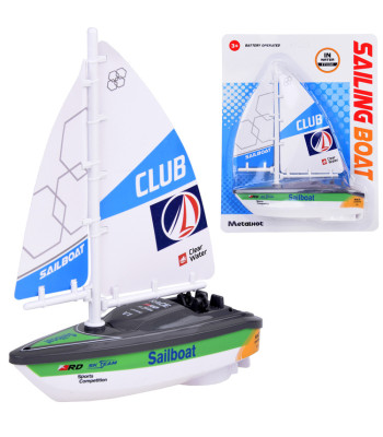 Spalvingas burlaivis vandeniui su baterijomis ZA5234