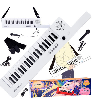 Elektroniniai vargonai su laikikliu ir mikrofonu 37 klavišai