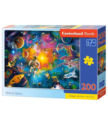 Dėlionė 200 dalių B-222261 Žmogus kosmose