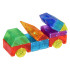 Magnetiniai 3D šviečiantys blokai, 64 vnt.