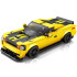 Technologiniai blokai 319-elementų + lipdukai geltonas sportinis automobilis ZA5260