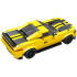 Technologiniai blokai 319-elementų + lipdukai geltonas sportinis automobilis ZA5260