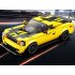 Technologiniai blokai 319-elementų + lipdukai geltonas sportinis automobilis ZA5260