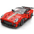 Konstruktoriai Techninis Supersportinis Automobilis Raudonas Su Spoileriu 413 Detalių