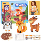 Kūrybinis rinkinys „Padaryk pats“ miško gyvūnai veltinio rinkinys ZA5274