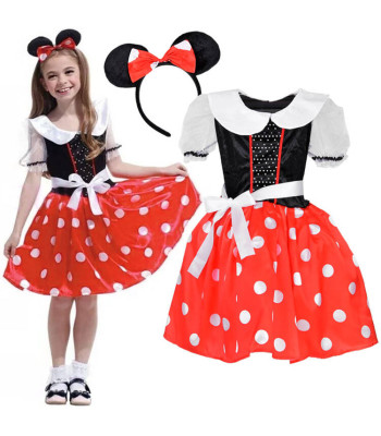 Žavingas Minnie Pelytės Kostiumas Mergaitėms L/XL
