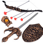 Riterio Rinkinys - Lankas, Kardas, Skydas, Kostiumas