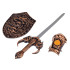Riterio Rinkinys - Lankas, Kardas, Skydas, Kostiumas