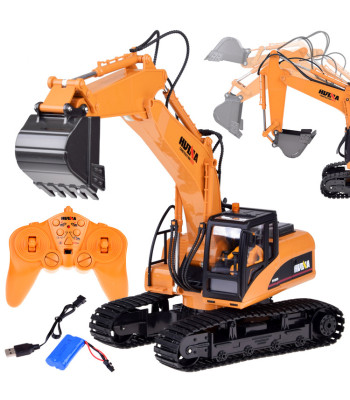 Nuotoliniu būdu valdomas statybinis ekskavatorius vaikams RC0679