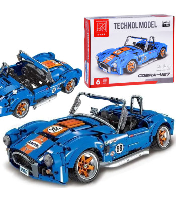 Techniniai kaladėlės - Sportinis automobilis Cobra-427