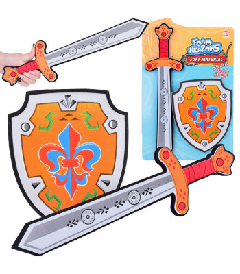 Riterio Rinkinys Minkšta Skydas ir Kardas