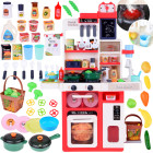 Interaktyvi virtuvė su šviesomis ir garais