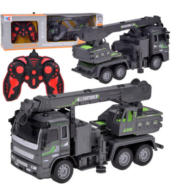 Automobilis kranas su šviesos efektais