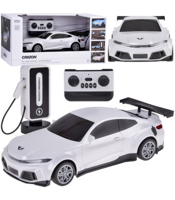 Nuotoliniu būdu valdomas elektrinis automobilis su spalvotais žiburiais RC0687