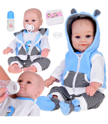 Realistiška lėlė berniukas 50cm