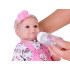 Žavinga minkšta lėlė kūdikis 50 cm kaip tikras + sauskelnės buteliukas