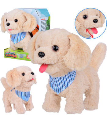 Interaktyvus pliušinis šuniukas Tinka