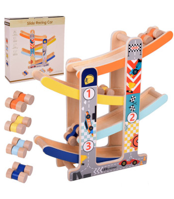 Drevinis automobilinis trasa vaikams