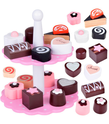 Medinis žaidimų rinkinys su sausainiais