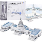 3D Puzzle Capitol Hill 132-elementų