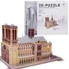 3D Dėlionė Katedra Notre-Dame