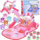 Edukacinė kilimėlio vežimėlis žaislų rinkinys 3in1 ZA5403