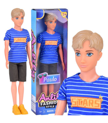 Stilingas vaikinas Paulo lėlė