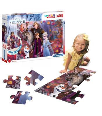 Kilimų dėlionė 40 dalių Ledo šalis 100x70 ZA5426