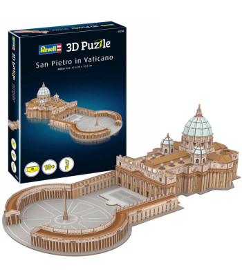 Revell 3D erdvinė dėlionė - Šv. Petro bazilika Vatikane