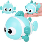 Spalvinga žuvelė su judančia uodega