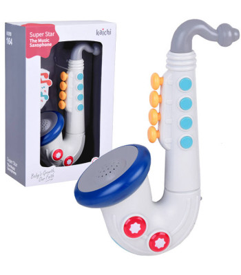 Interaktyvus vaikiškas saksofonas