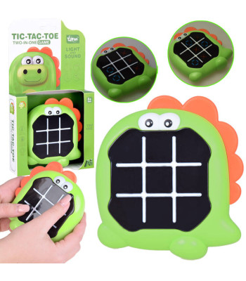 Elektroninis žaidimas Dinozauras 3in1 Kryžiukai-nuliukai GR0704