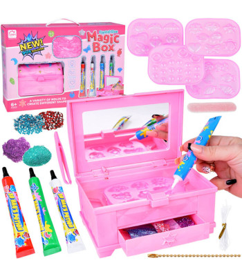 Kūrybinis rinkinys papuošalų gamybai su karoliukais - Magiška šviesa