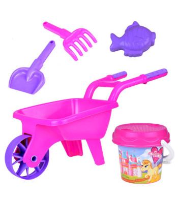 Vaikiškas sodo vežimėlis su priedais