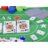 Žaidimų rinkinys kortų žaidimams Pokeris ir Blackjack