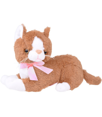 Plušinis rudasis katinas Flico, 34 cm