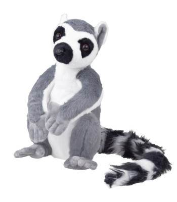 Didelė pliušinė lemūro žaislas iš Madagaskaro