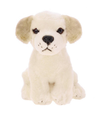 Pliušinis šuo Labradoras sėdintis 20 cm