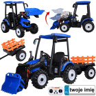 Elektrinis traktorius vaikams su priekaba ir kaušu PA0320