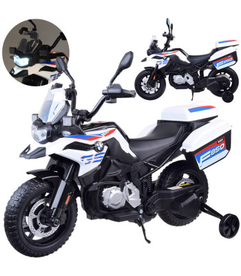 Didelis elektrinis motociklas BMW F850 GS vaikams PA0324