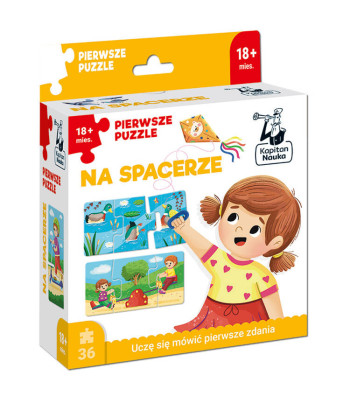 Kapitanas Nauka Pirmieji edukaciniai dėlionės pasivaikščiojime