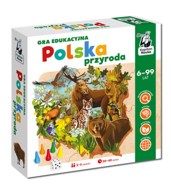 Kapitan Nauka Edukacinis žaidimas „Lenkijos gamta“