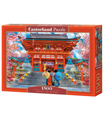 Puzzle 1500 dalių - Pavasario šlovė