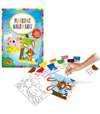 Alexander smėlio tapybos rinkinys kūrybinis 2 dizainai