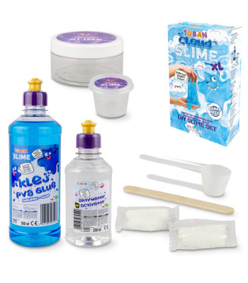 TUBAN kūrybinis sensorinis rinkinys Slime Debesėlis Cloud XL ZA5536
