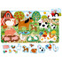 CzuCzu Linksmas dėlionės Rinkinis: Kaimo Gyvūnai - 24 dalys