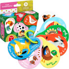 CzuCzu Mano gyvūnėliai 12m+ knygelė su žiedu ZA5552