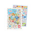 CzuCzu Stebėjimo dėlionė Lenkijos žemėlapis 100 dalių 5+ plakatas ZA5561